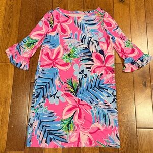 Lilly Pulitzer 3/4 Sleeve Dress in Size Large (8-10)